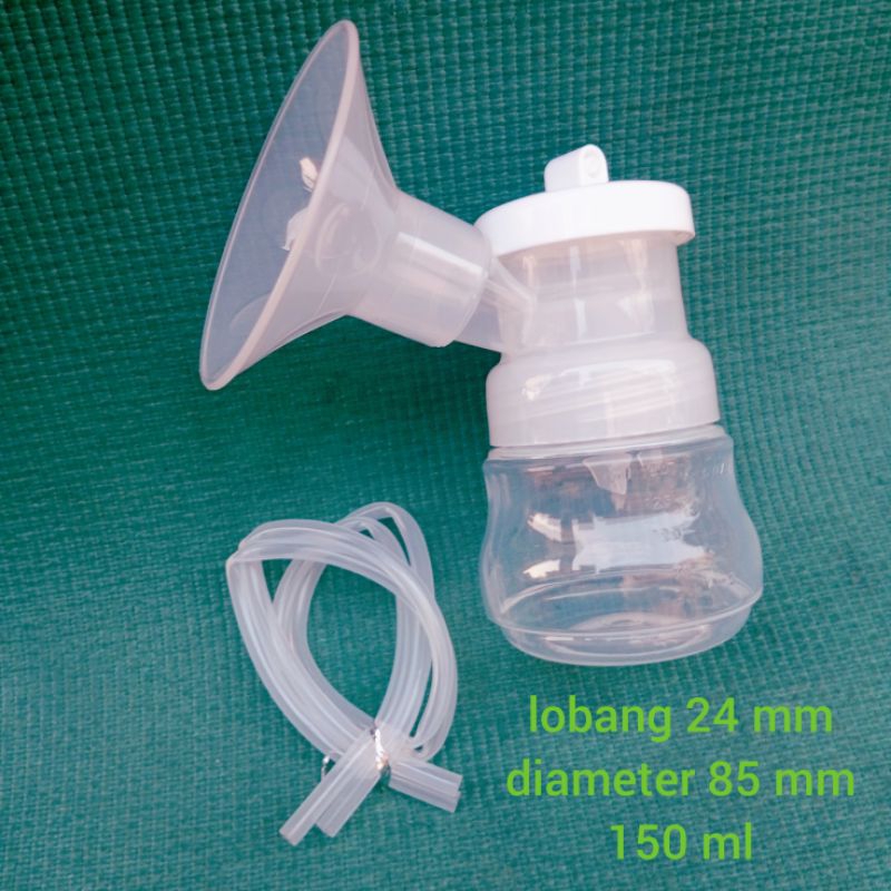 Botol  Pompa Asi Corong /Botol Pompa Asi Elektrik lengkap Sparepart Pompa Asi Elektrik
