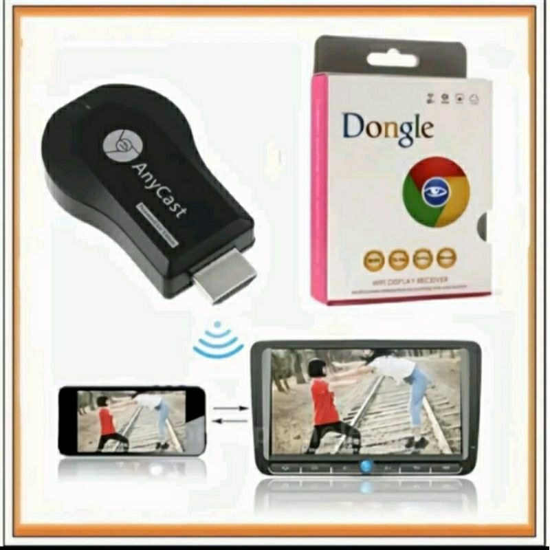[COD] HDMI DONGLE WiFi ANYCAST penyambung HP KE TV TABUNG ANYCAST DONGLE WiFi