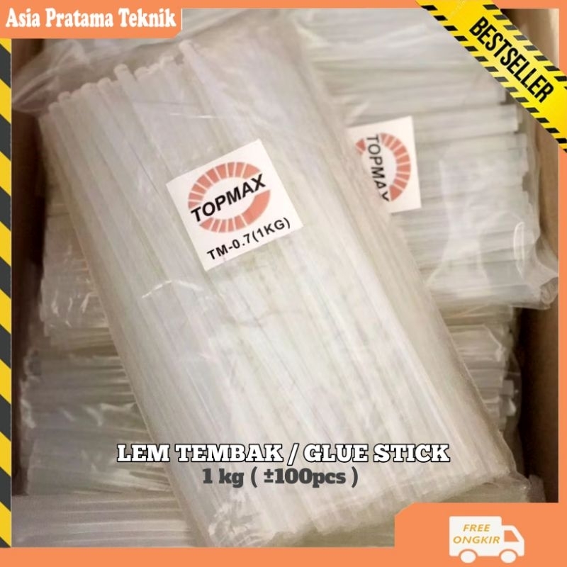 

Lem Bakar Kecil / Isi Lem Tembak One Drop Uk. 7,1mm x 30 Cm( 1Kg)