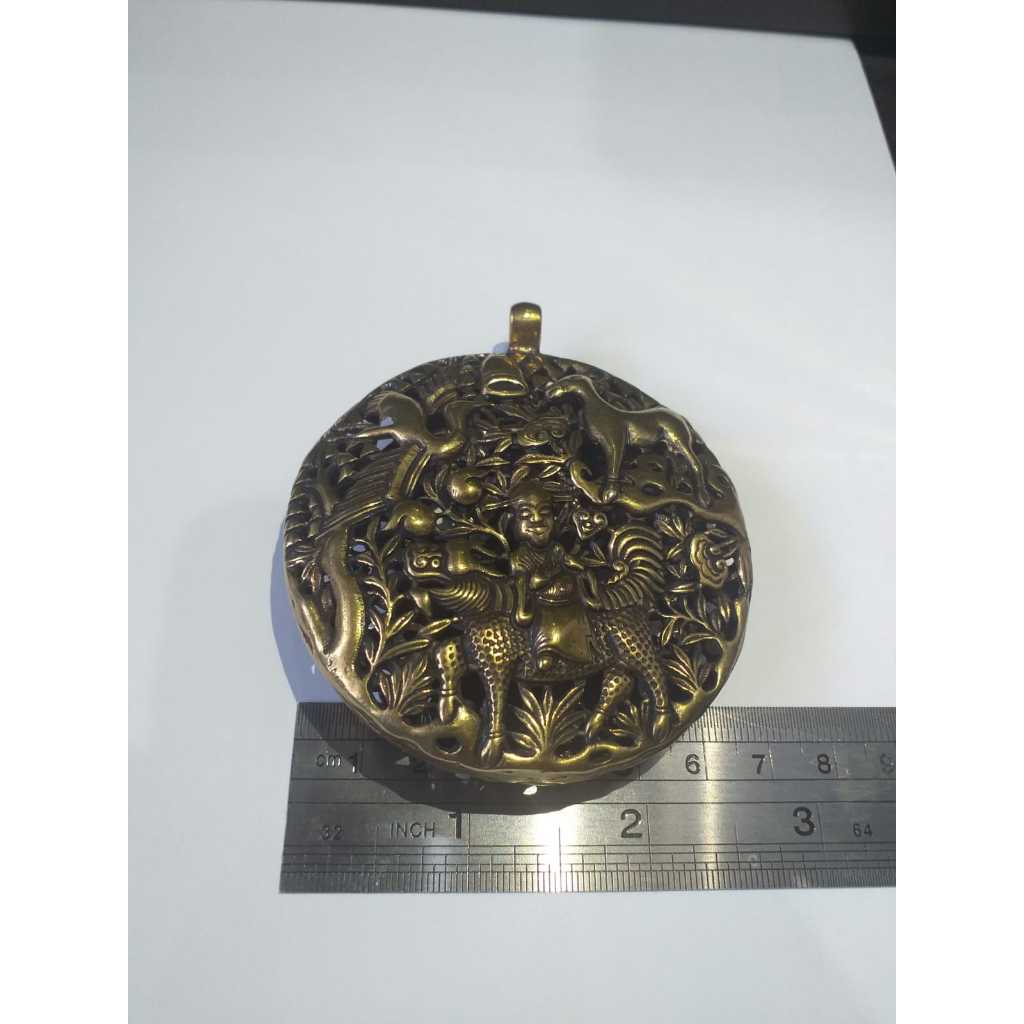 Liontin Budha / Qilin Tibet