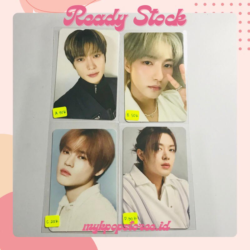 [OFFICIAL PC] PHOTOCARD NCT SG24 TRADING CARD TC - JAEHYUN YUTA RENJUN CHENLE