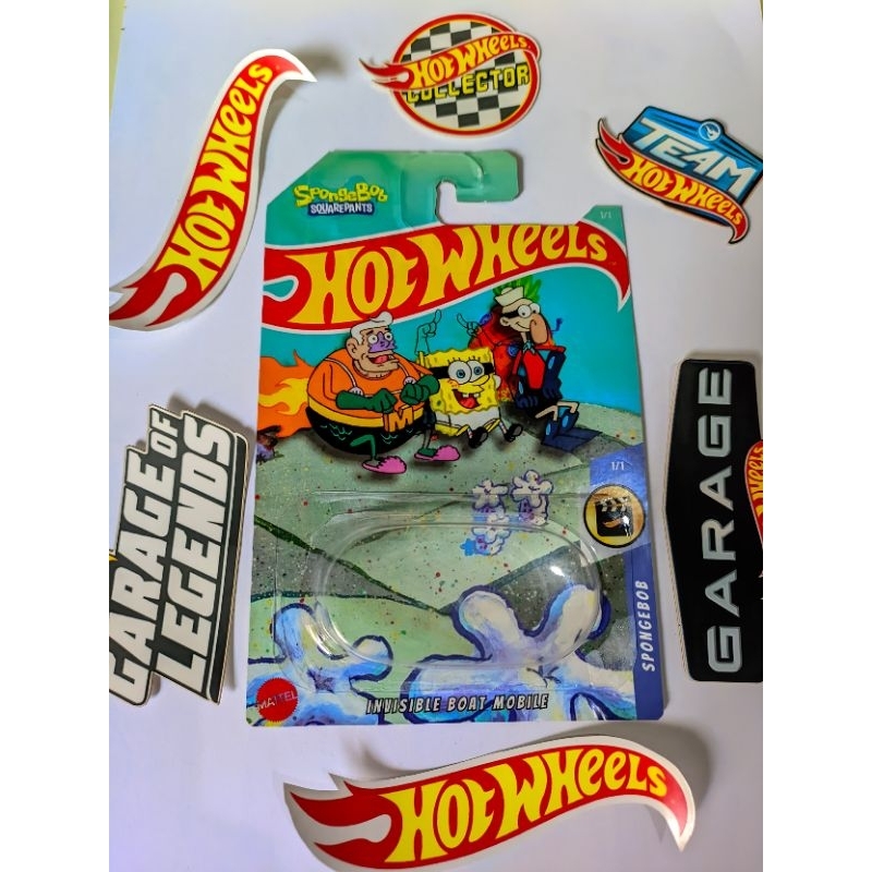 Hot Wheels Invisible Boat Mobile