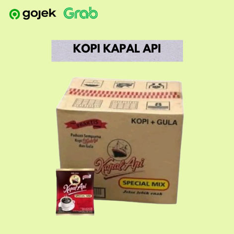 

Kopi Kapal Api Special Mix (1 Dus isi 12 Renceng)