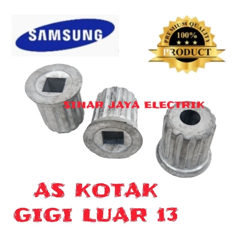 INTI PULSATOR GEAR PULSATOR MESIN CUCI SAMSUNG AS KOTAK
