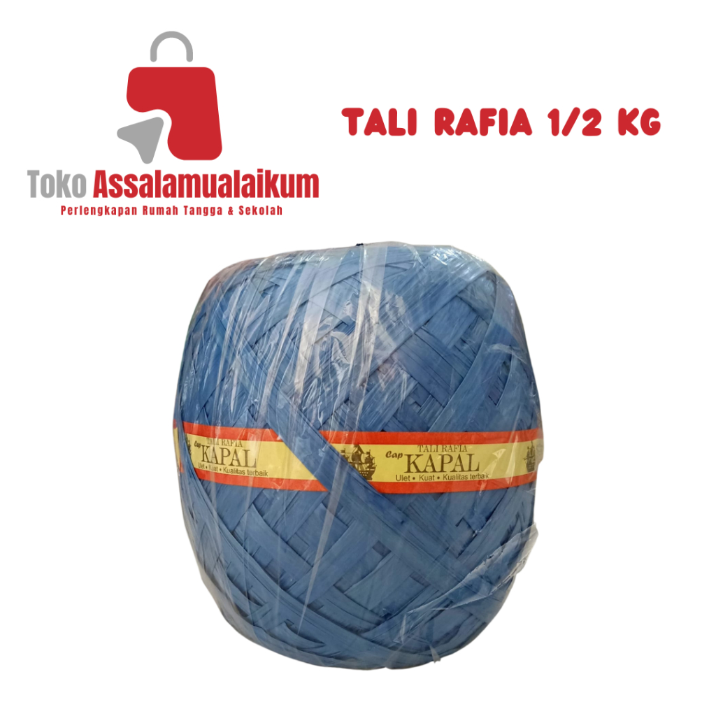 

TALI RAFIA 1/2 KG CAP KAPAL