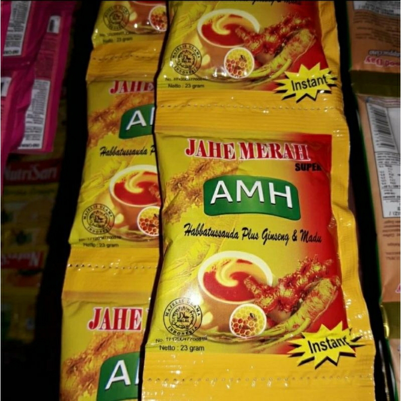 

Jahe merah sachet / renceng