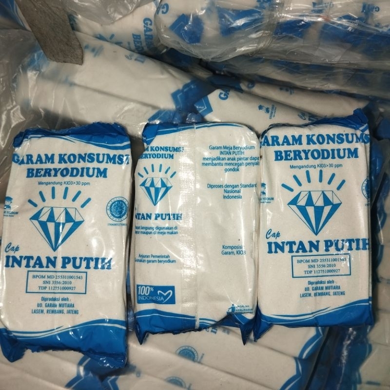 

garam halus cap intan 200 gram (biru)