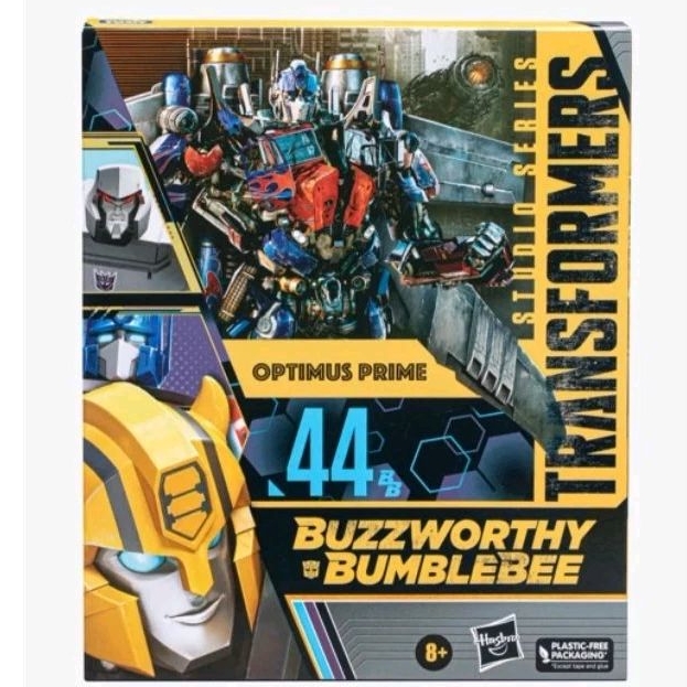 Transformers Studio Series 44 Buzzworthy Bumblebee Optimus Prime F7124