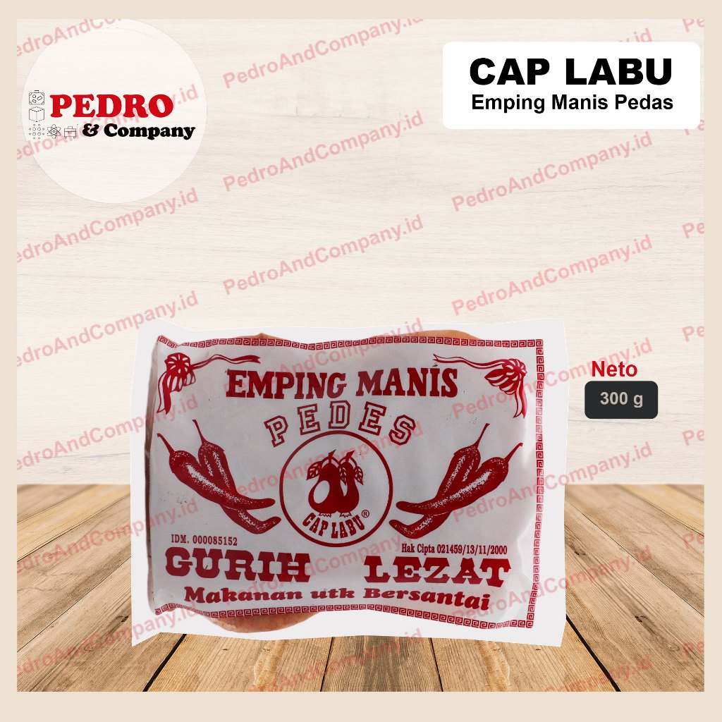 

Emping manis cap labu/ belinjo crackers (250 gr)