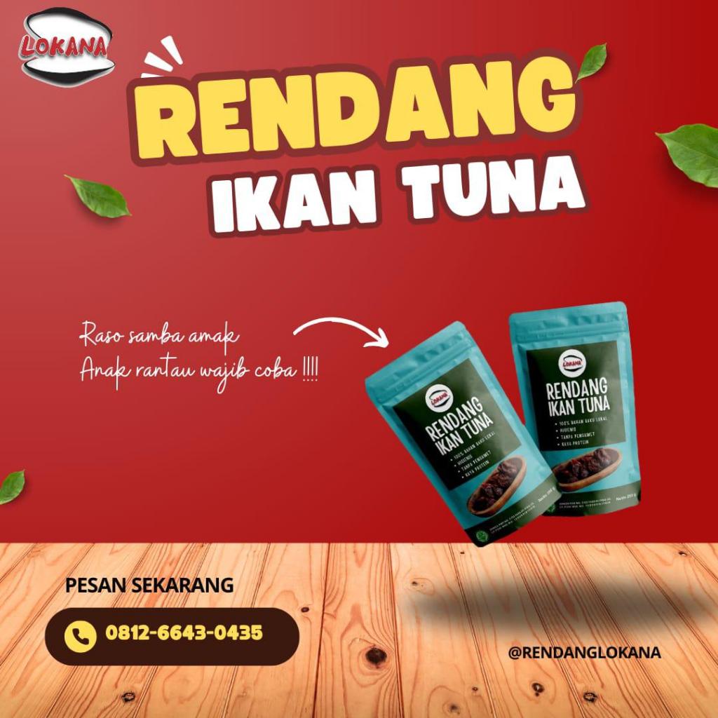 

Rendang Tuna Lokana Khas Pesisir Selatan