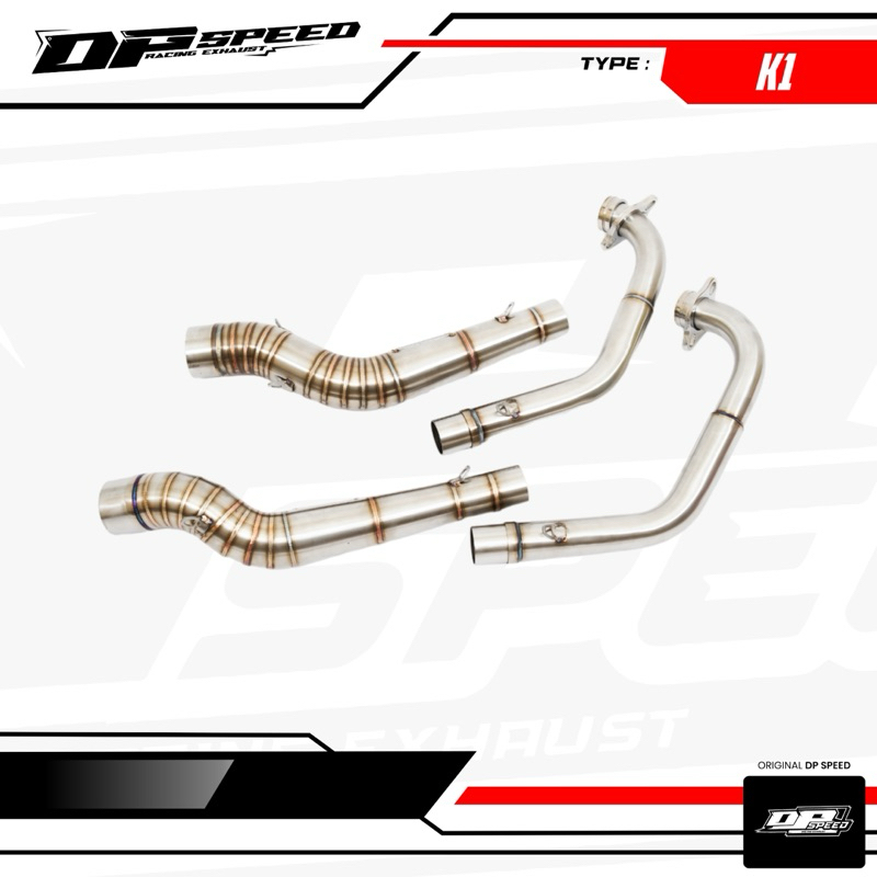 Header Leher Knalpot MX KING, MX NEW ,MX OLD ,FU KARBU Malaysia style