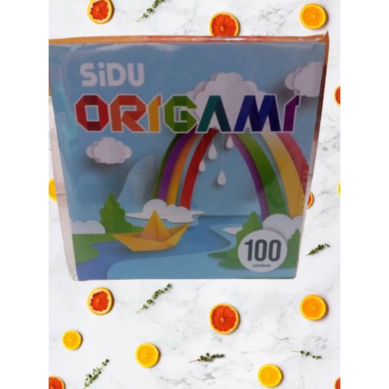 

Origami Sidu ukuran 12cm X 12cm