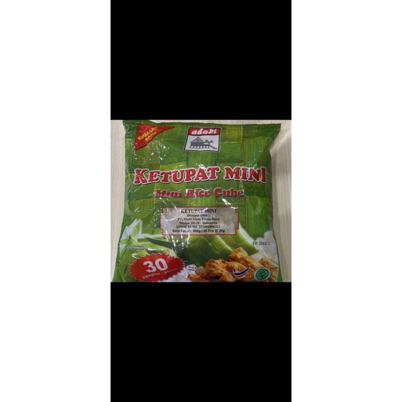 

KETUPAT MINI# MINI RICE CUBE # ISI 30