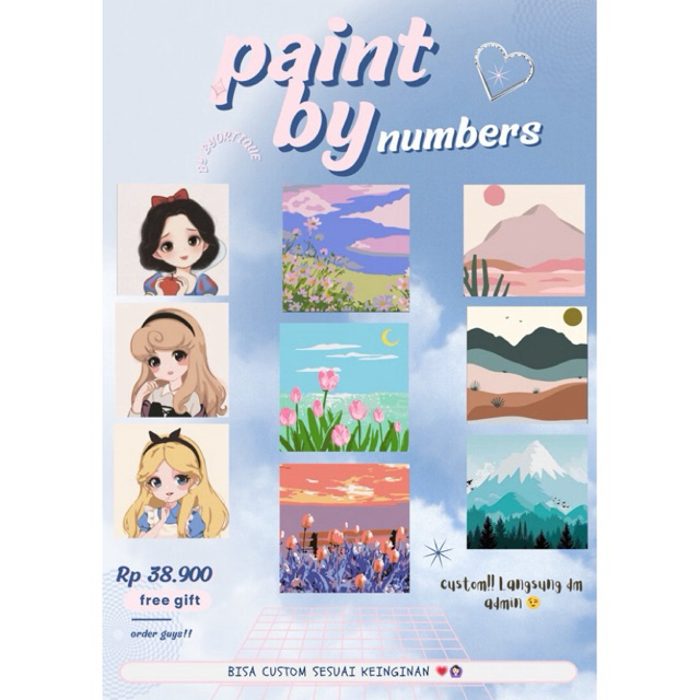 

paint by numbers - byortique