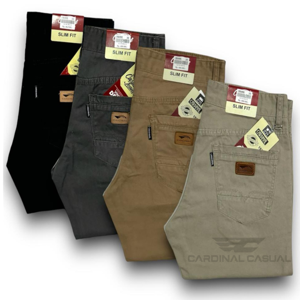 CELANA PANJANG CARDINAL CELANA CANVAS PANJANG CARDINAL CELANA PRIA CARDINAL CELANA PANNJANG CASUAL