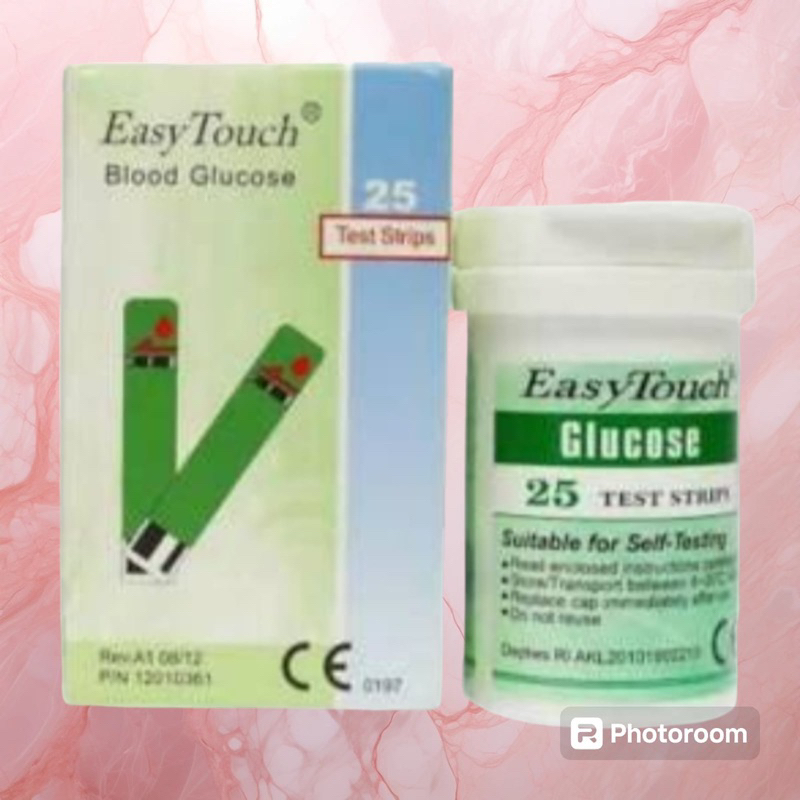 EASY TOUCH GLUCOSE EASY TOUCH GULA DARAH EASYTOUCH EASY TOUCH STRIP TEST