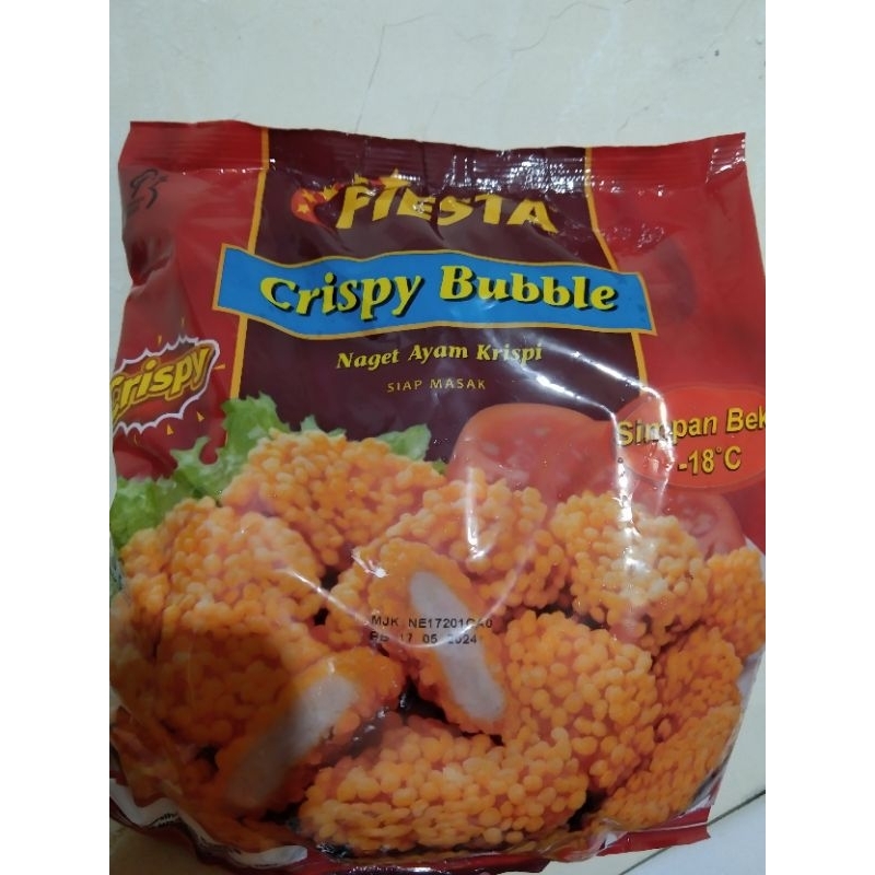 

Fiesta Crispy Bubble Chicken Nugget 500 Gram