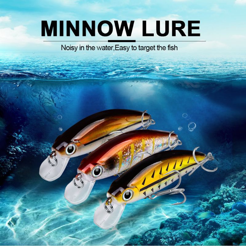 Umpan casting lure minnow proberos 8cm 11gr sinking murah