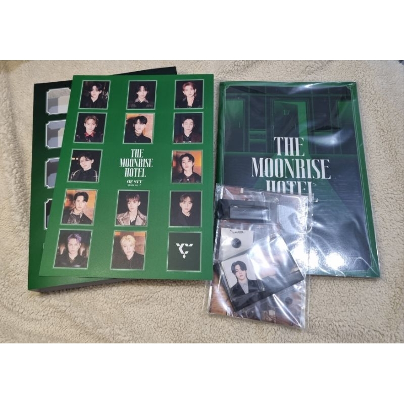 [BOOKED] SEVENTEEN MEMBERSHIP HOTEL UNSEALED FULLSET