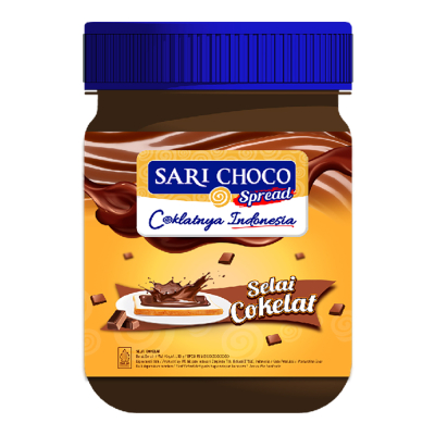 

Sari Choco Selai Cokelat / Cokelat Hazelnut Crunchy 150 gr