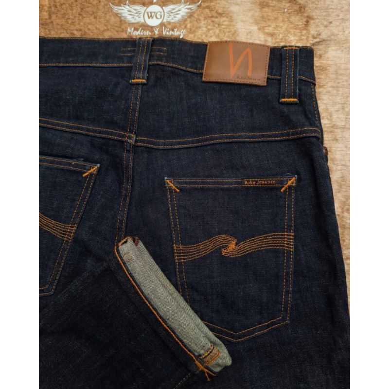 SOLD nudie thin finn dry twill