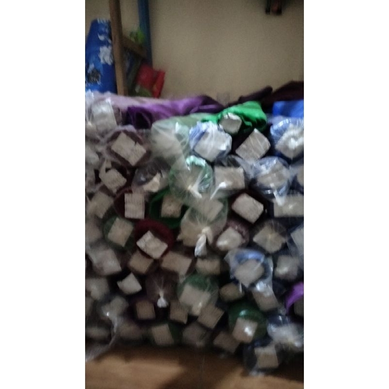 KAIN SATIN PELES 100YARD POLYESTER TAFFETA