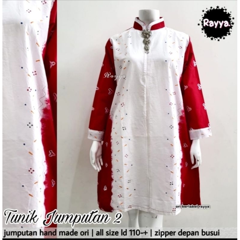 Tunik Batik Jumputan#2 Ori jumputan solo