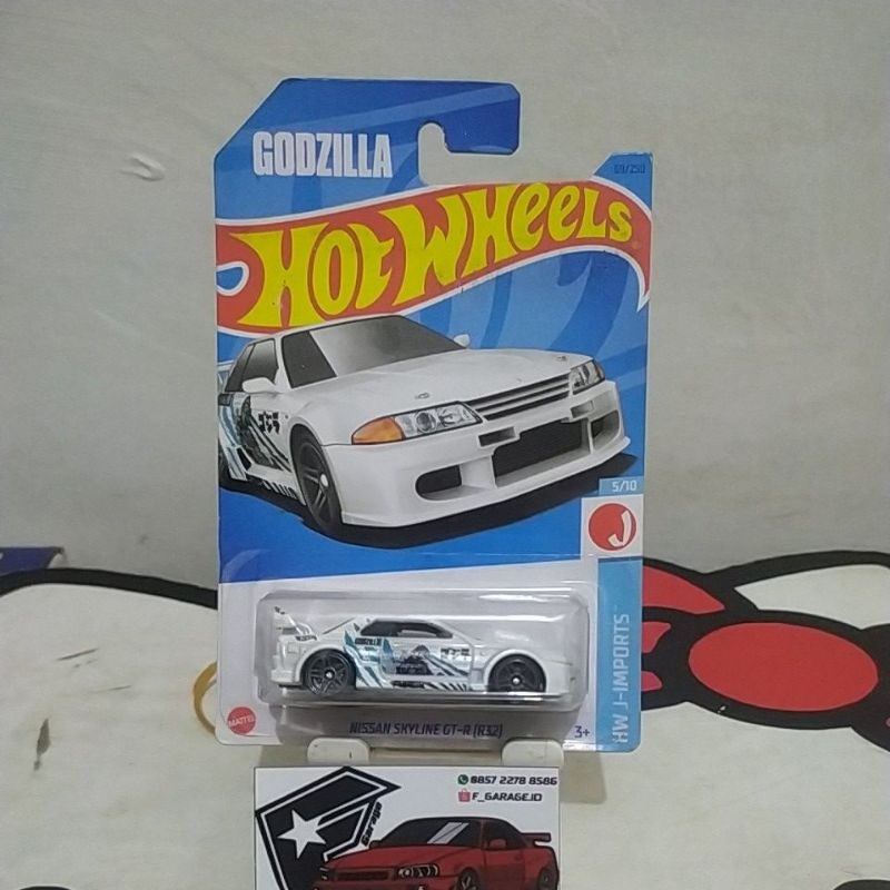 Hot wheels nissan skyline GT-R r32 godzilla