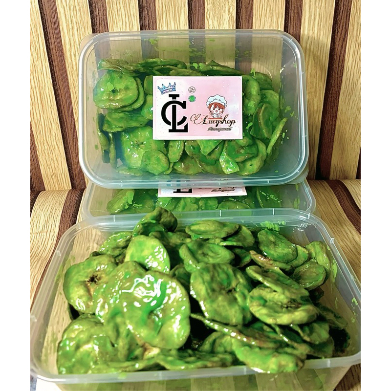 

Keripik Pisang Matcha 250 gr / 650 ml