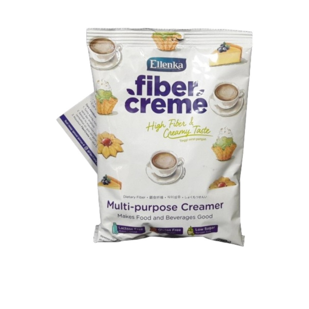 

Fiber creme creamer krimer cream fibercreme bubuk multi purpose mocaf gluten free Ellenka 100Gr