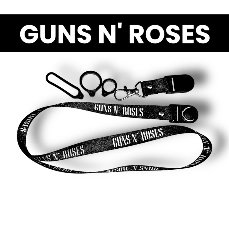 

GUN N ROSSES LANYARD PREMIUM GANTUNGAN HP GANTUNGAN KUNCI