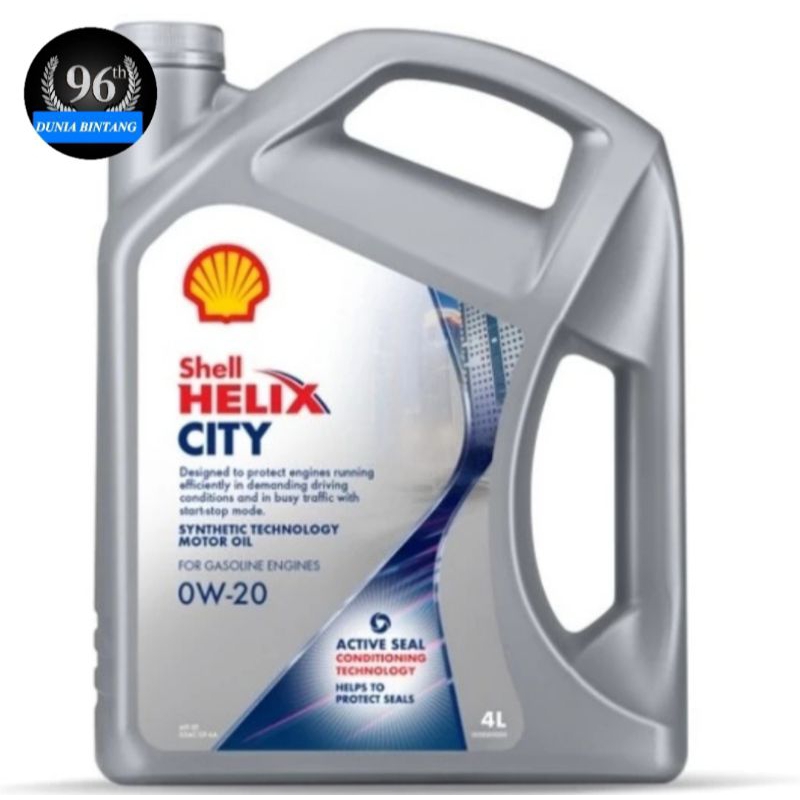 Shell Helix City 0W-20 Original 4000ML 4Liter