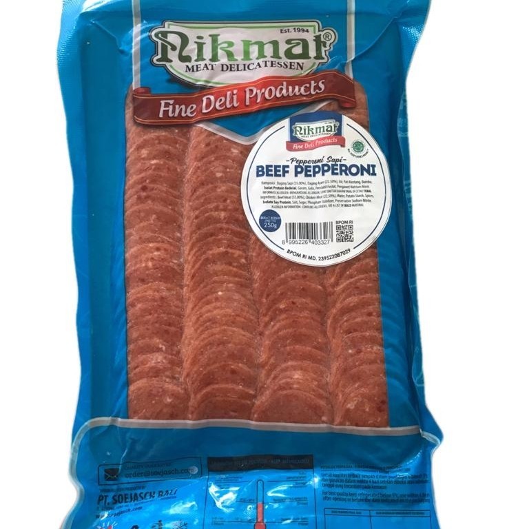 

SOEJASCH Beef Pepperoni | Smoked Beef | Pastrami - FRESH CUT