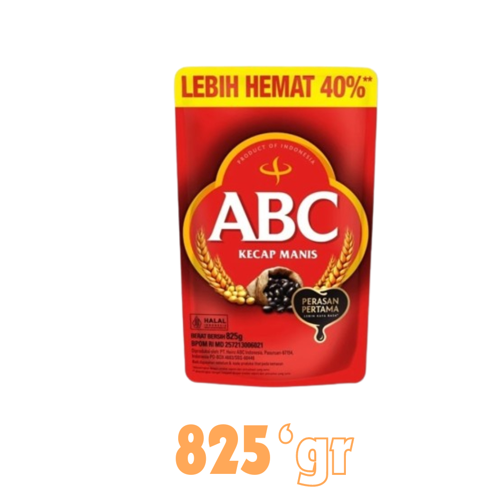 

ABC Kecap Manis 825 gr Refill