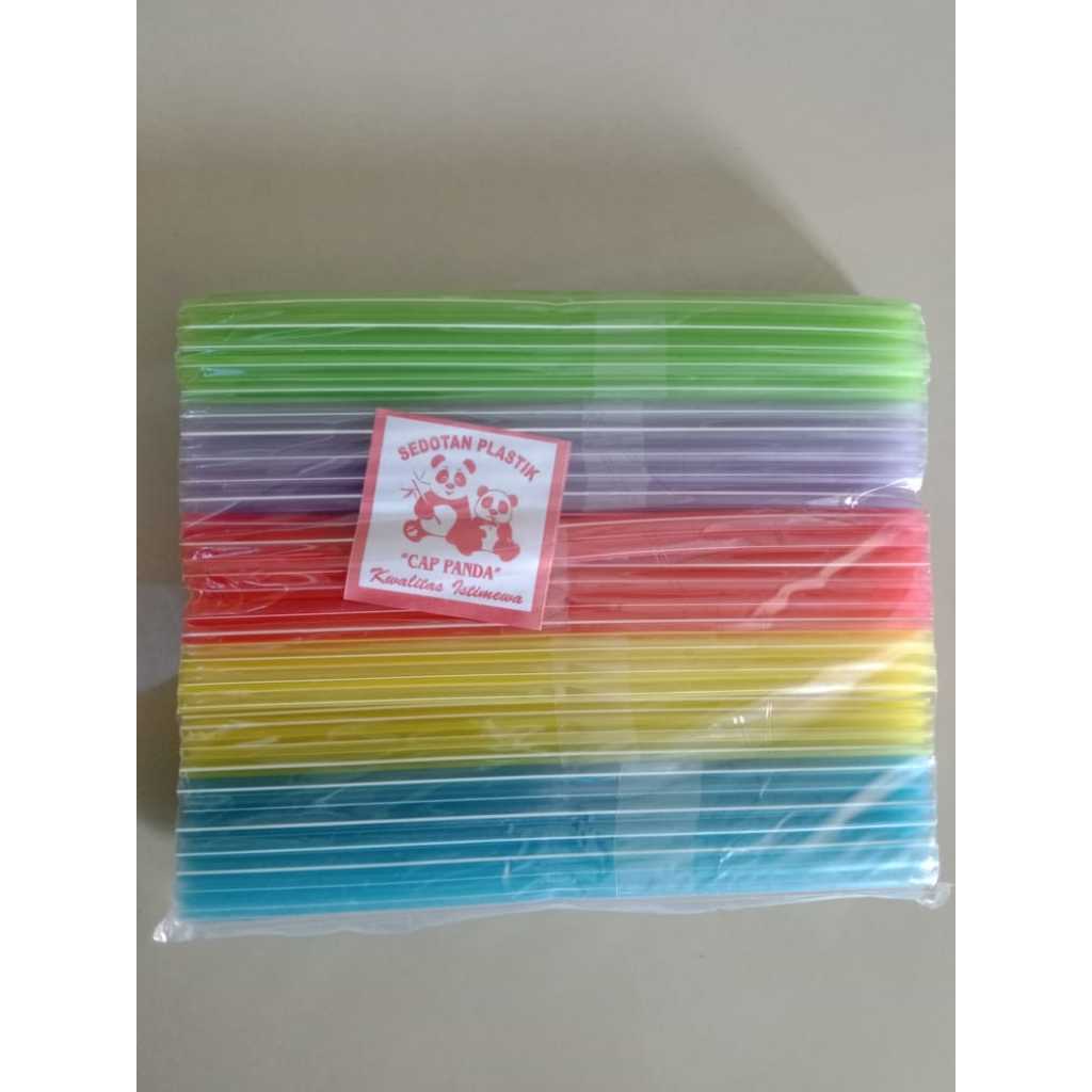Sedotan Warna Warni | Sedotan Es | Sedotan Teh | Sedotan Murah | Sedotan Plastik