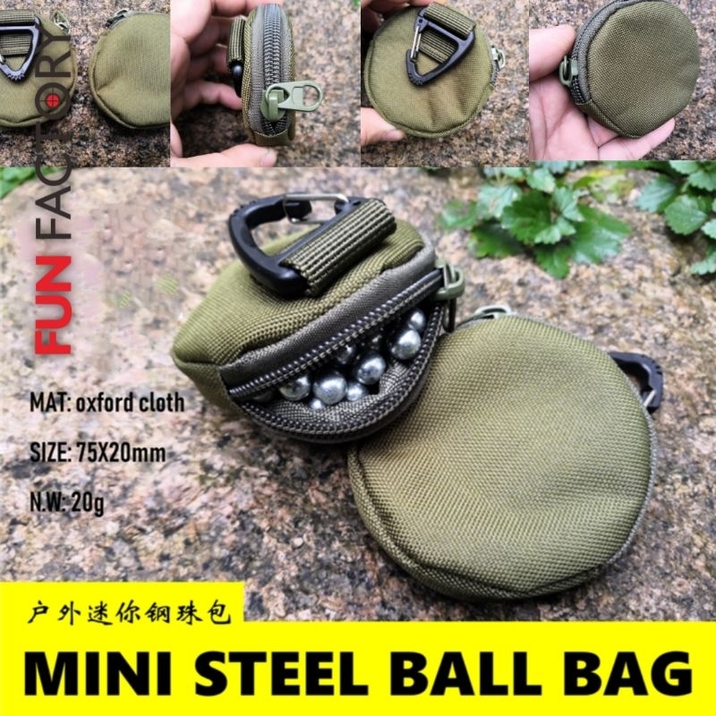 Dompet Steel Ball Mini - Mini Steel Ball Bag