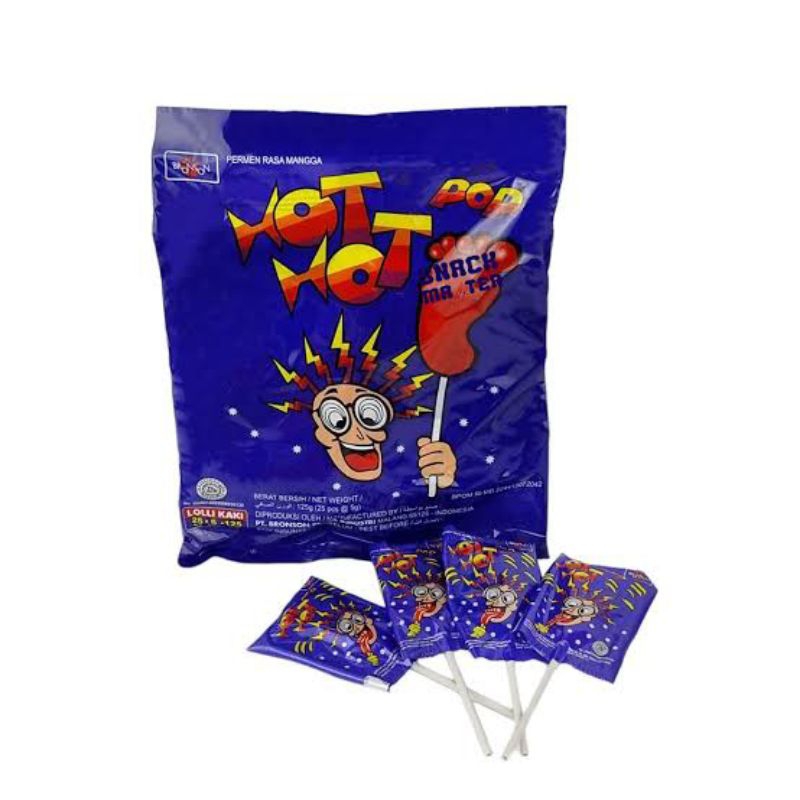 

Permen hot hot pop 25 pcs / Permen kaki 25pcs / Permen kaki murah / hot hot pop murah