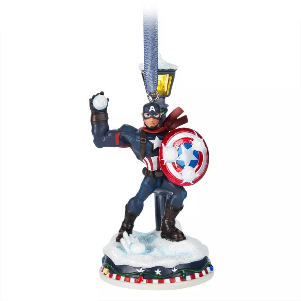 

Captain America Light Up Living Magic Sketchbook Ornament