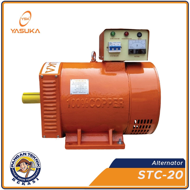 STC20 KW 3 PHASE YSK | Alternator YASUKA ALTYS - STC 20 KW "YSK" New | STC20 KW 3 Phase YSK