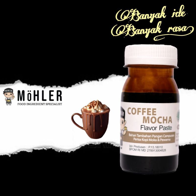 

Pasta Mohler Coffe Mocha 60gr