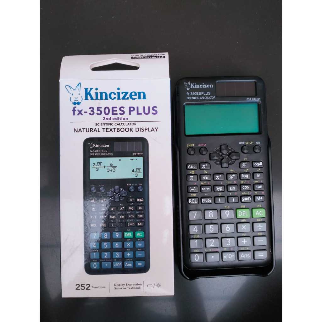 

Kalkulator Scientific KINCIZEN FX 350ES PLUS 2ND Multifungsi