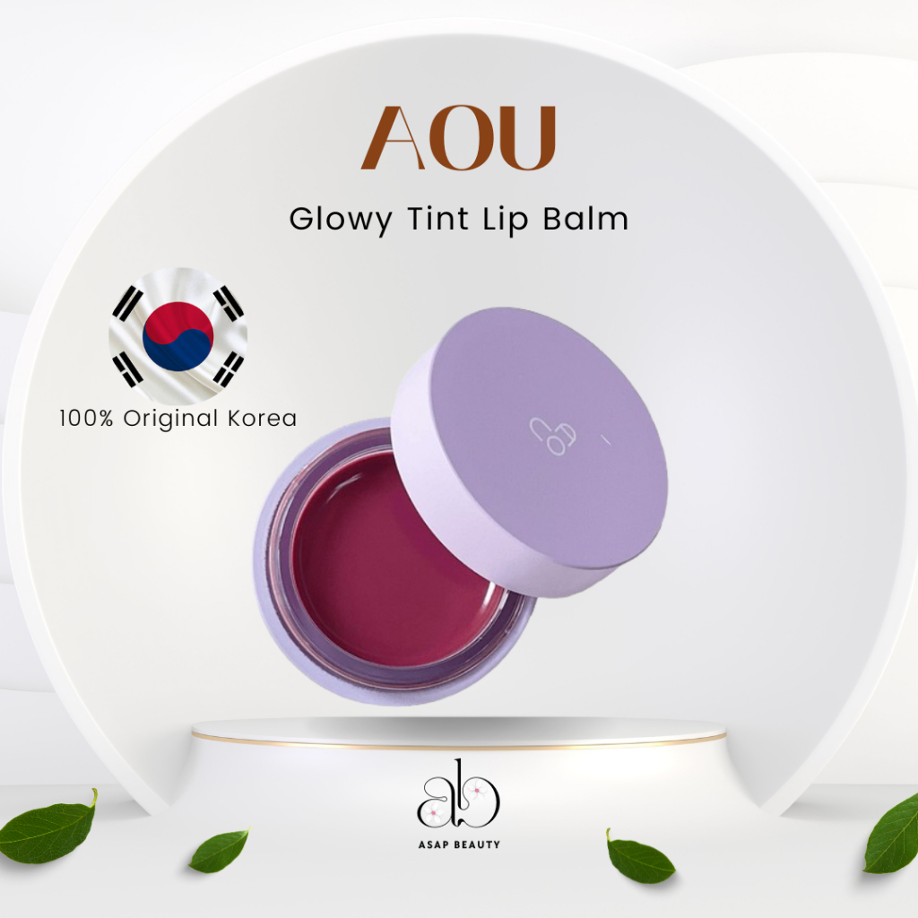 [READY - New Shade] AOU Glowy Tint Lip Balm/ AOU Cosmetics/ Jennie Balm/AOU New Shades