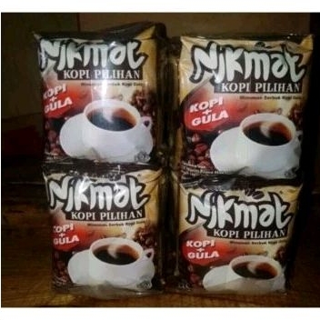 

KOPI nikmat-kopi + gula 1pak isi 20pcs × 8gr
