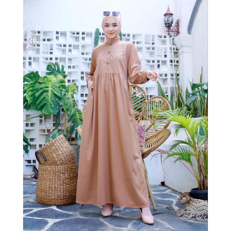 gamis polos gamis katun gamis toyobo remaja anak tanggung dewasa anak pesantren seragaman