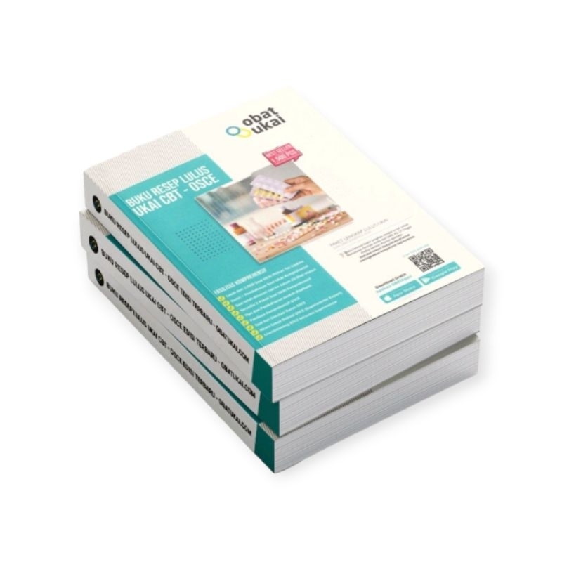 PROMO - Buku Resep Lulus UKAI CBT - OSCE obat ukai Edisi Terbaru Best Seller