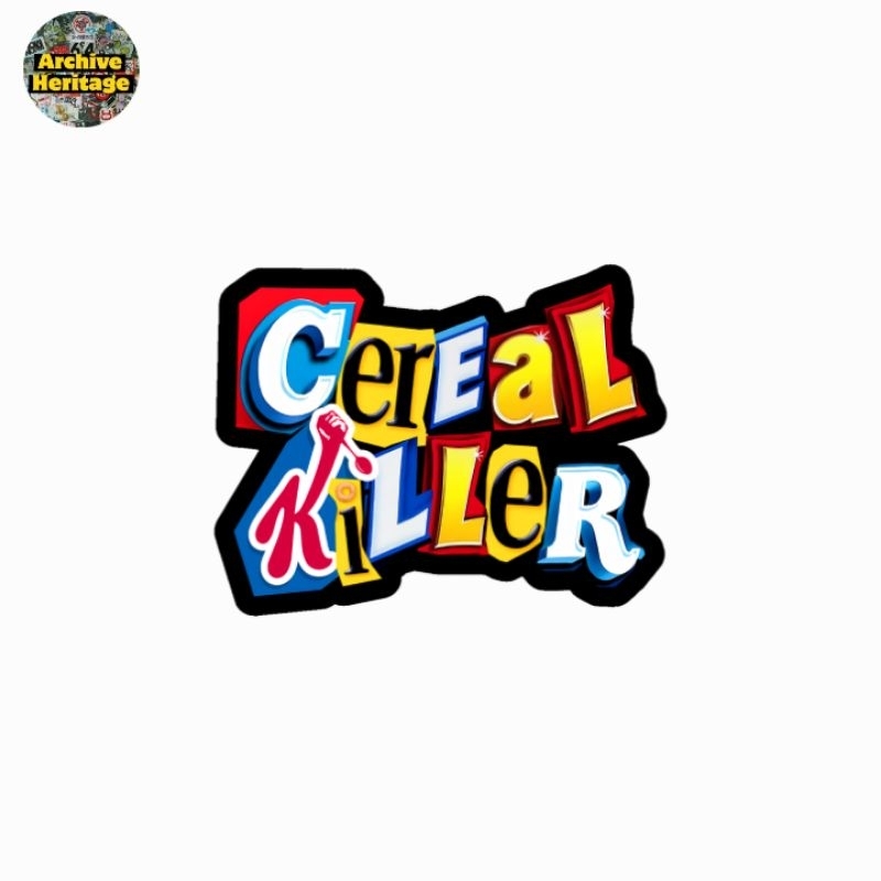 

sticker Cereal Killer graphics logo stiker