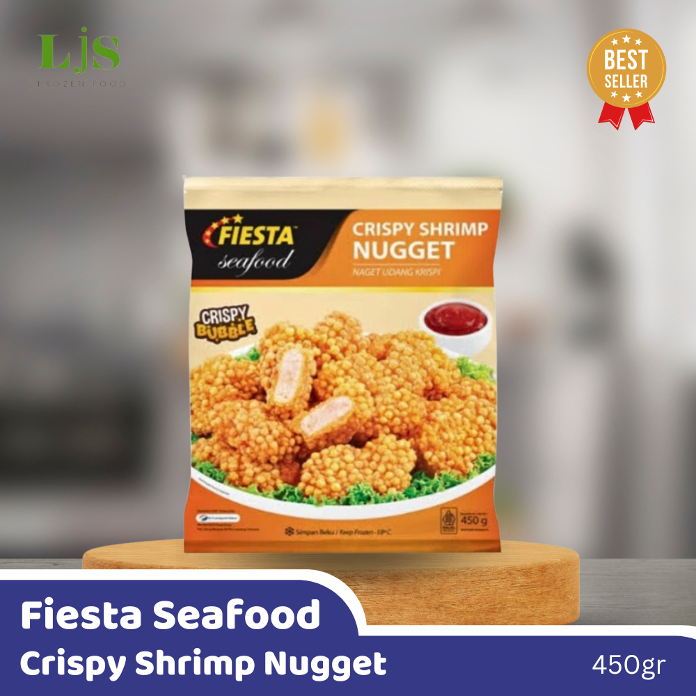 

Fiesta Seafood Crispy Shrimp Nugget 450gr