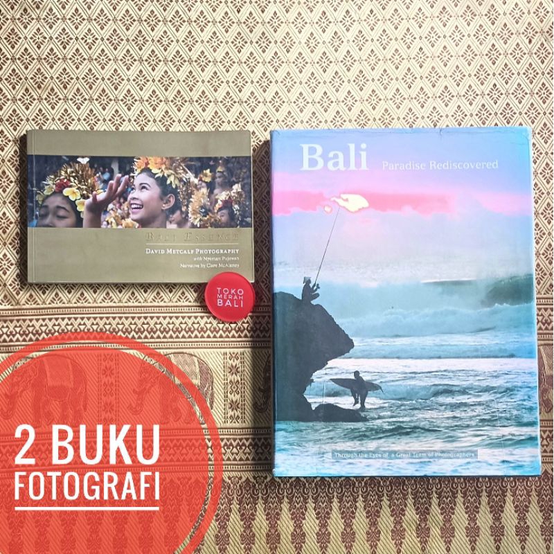 Paket buku fotografi Bali Essence by David Metcalf and Nyoman Pujawan, buku Bali Paradise Rediscover