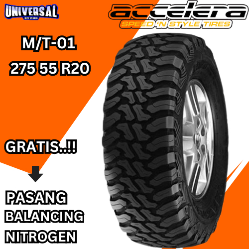 BAN MOBIL SEMI OFF ROAD ACCELERA MT-01 275 55 R20