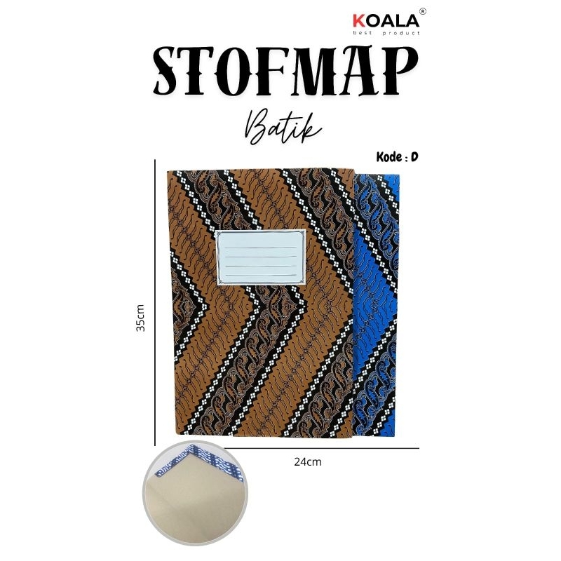 

MAP KERTAS BIASA BATIK/STOPMAP BATIK / STOP MAP FOLIO KOALA